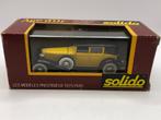 Solido 80 Cord L29 1929 geel -GOED- M15, Hobby en Vrije tijd, Modelauto's | 1:43, Gebruikt, Auto, Solido, Ophalen of Verzenden