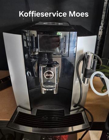 Jura E8 met servicebeurt en garantie €499,- beschikbaar voor biedingen