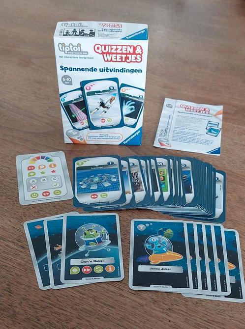 Tiptoi Quizzen&weetje spannende uitvindingen, Kinderen en Baby's, Speelgoed | Educatief en Creatief, Nieuw, Ophalen of Verzenden