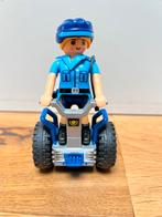 Playmobil Politieagente met balans racer - 6877, Ophalen of Verzenden, Gebruikt, Complete set