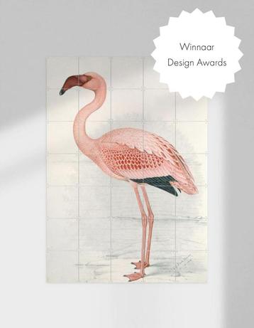 IXXI Lesser Flamingo -  Wanddecoratie 100x140 cm beschikbaar voor biedingen