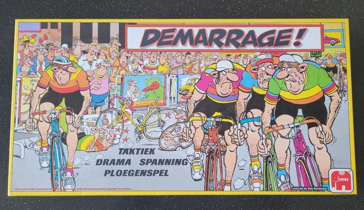 DEMARRAGE in echte nieuwstaat vanaf 8 jaar 1991, Hobby en Vrije tijd, Gezelschapsspellen | Bordspellen, Zo goed als nieuw, Vijf spelers of meer