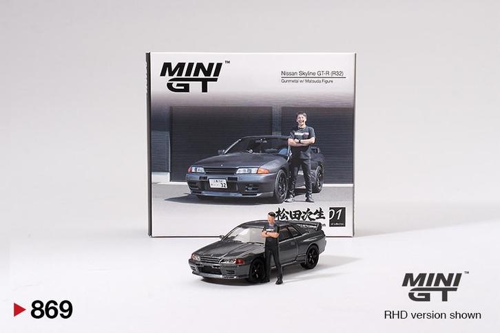 Mini GT Nissan skyline R32, Hobby en Vrije tijd, Modelauto's | Overige schalen, Nieuw, Auto, Ophalen of Verzenden