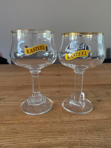 Kasteel Speciaalbierglazen - Set van 2 beschikbaar voor biedingen