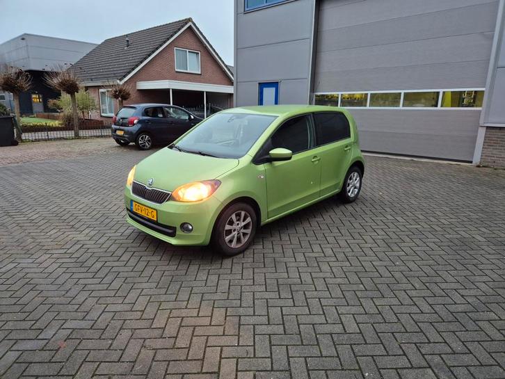 Skoda Citigo 1.0 T 55KW 2013 Groen, Auto's, Skoda, Particulier, Citigo, ABS, Airbags, Airconditioning, Bluetooth, Centrale vergrendeling
