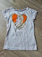 Koningsdag Oranje shirt Frozen 116/122 zgn, Kinderen en Baby's, Kinderkleding | Maat 116, Meisje, Ophalen of Verzenden, Zo goed als nieuw