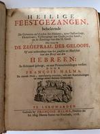 Halma - Heilige Feestgezangen 1718, Ophalen of Verzenden