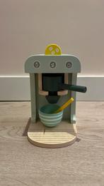 Houten espressomachine, Kinderen en Baby's, Speelgoed | Houten speelgoed, Ophalen, Zo goed als nieuw
