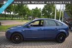 Ford Focus 1.8-16V Ambiente Flexifuel '08 Airco|Cruise!, Auto's, Ford, 4 cilinders, Blauw, 1219 kg, Handgeschakeld
