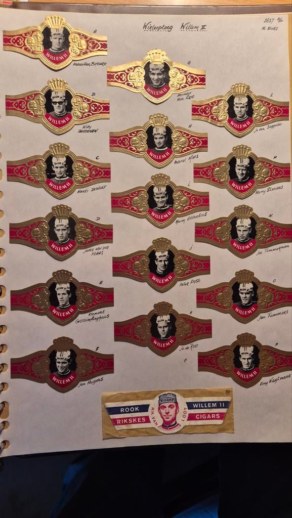 Sigarenbanden, Ophalen, Sigarenbandjes