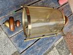 hanglamp met glas, Ophalen of Verzenden, Gebruikt, Glas