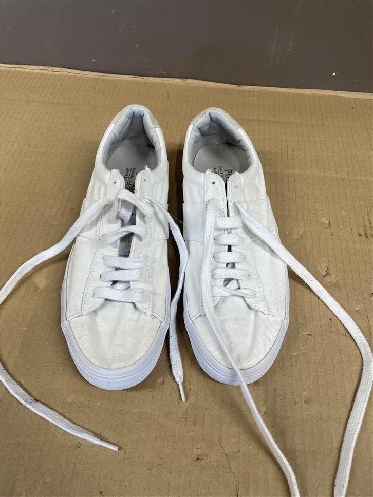 witte sneakers Ralph Lauren maat 43, Kleding | Heren, Schoenen, Zo goed als nieuw, Wit, Ophalen of Verzenden