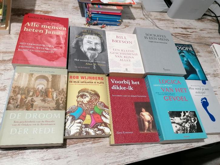 10-TIEN AFHALEN € 48,75 VERSTUREN € 68,75 FILOSOOF FILOSOFIE, Boeken, Overige Boeken, Gelezen, Ophalen of Verzenden