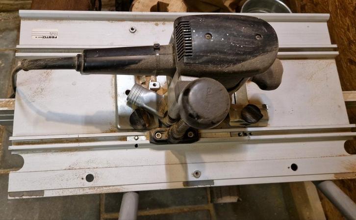 Festool Basis Plus; Festo Freesmodule 5a; Festo frees OF2E, Doe-het-zelf en Verbouw, Gereedschap | Freesmachines, Gebruikt, Elektrisch