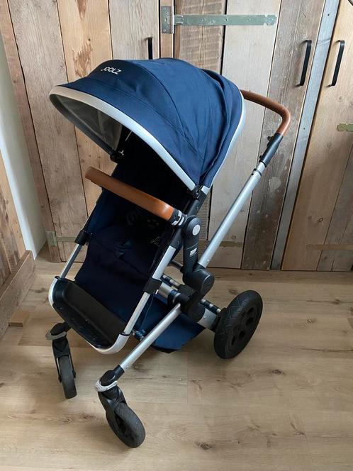 Joolz Day earth parrot bleu, Kinderen en Baby's, Buggy's, Zo goed als nieuw, Overige merken, Voetenzak, Ophalen