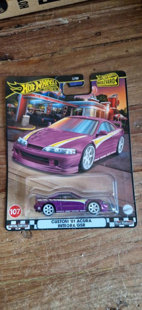 Hot wheels custom integra, Hobby en Vrije tijd, Modelauto's | Overige schalen, Nieuw, Auto, Ophalen of Verzenden