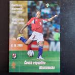 Programma Tsjechië-Nederland  8-10-2005., Verzamelen, Sportartikelen en Voetbal, Zo goed als nieuw, Verzenden