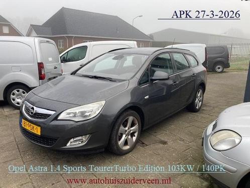 Opel Astra 1.4 Sports TourerTurbo Edition 103KW / 140PK, Auto's, Opel, Bedrijf, Te koop, Astra, ABS, Airbags, Airconditioning