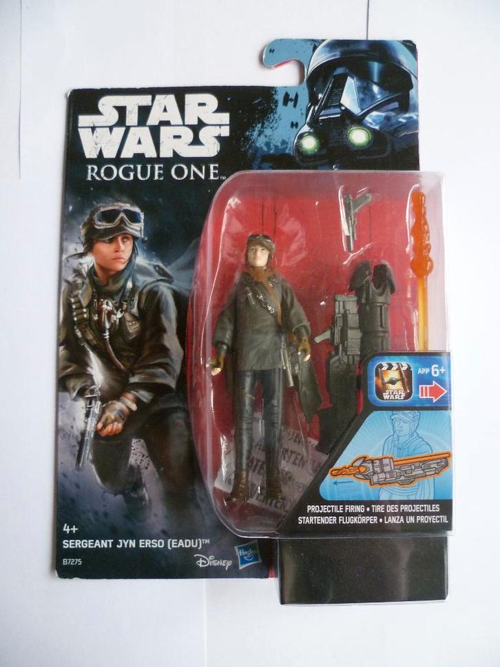 STARWARS ROQUE ONE"SERGEANT JYN ERSO" HASBRO UIT 2016, Verzamelen, Star Wars, Nieuw, Actiefiguurtje, Ophalen of Verzenden