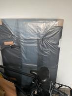 Hoofdbord boxspring, Ophalen, Zwart, 190 cm of minder, 160 cm