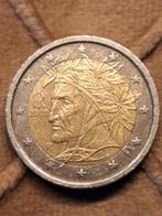 Zeer zeldzame 2 Euromunt  van Dante Alighieri MCC 2002, Postzegels en Munten, Munten | Europa | Euromunten, Ophalen, Italië, 2 euro