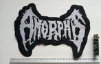 Amorphis shaped backpatch 29x 20.5 cm patch metal, Verzamelen, Verzenden, Nieuw, Kleding