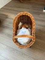 Rieten poppenwagen, Kinderen en Baby's, Speelgoed | Poppen, Ophalen of Verzenden, Babypop