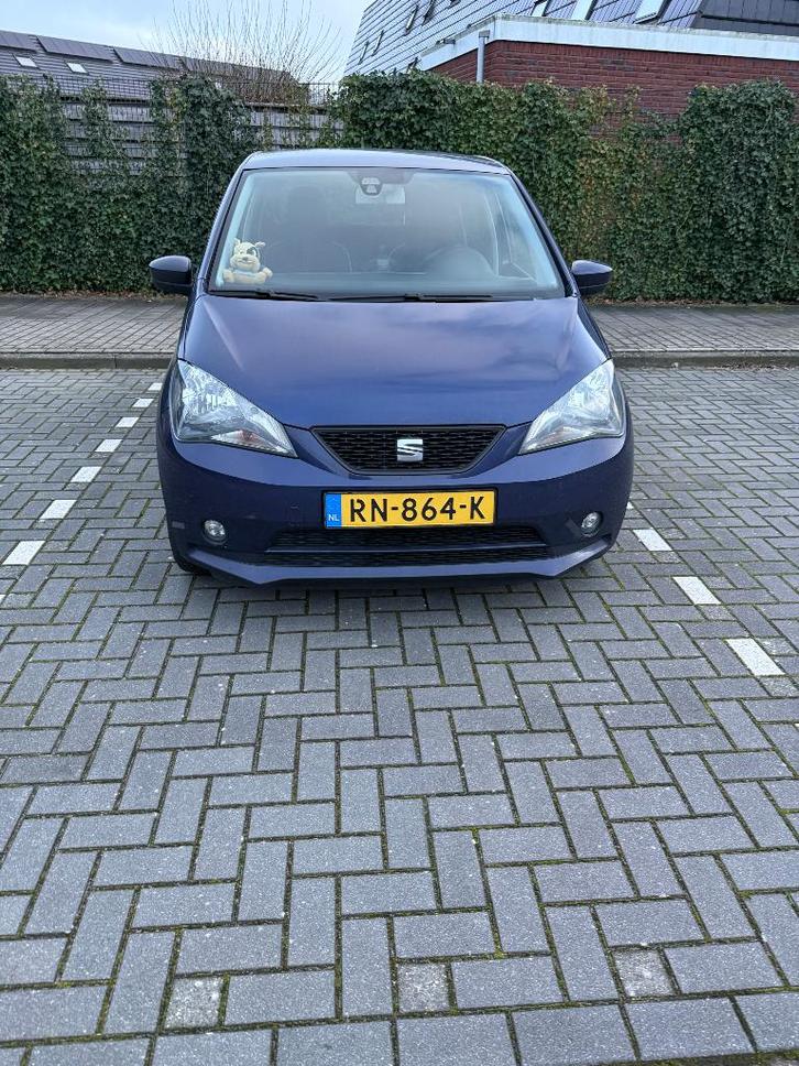 Seat Mii 1.0 MPI 60pk Ecomotive 5D 2018 Blauw, Auto's, Seat, Particulier, Mii, Airconditioning, Bluetooth, Cruise Control, Elektrische ramen