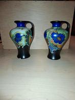 Twee Art Nouveau Vaasjes, Antiek en Kunst, Ophalen of Verzenden