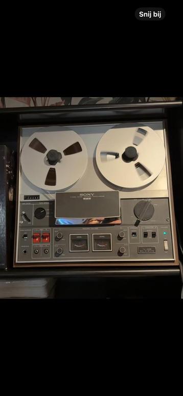 Sony TC-366 Bandrecorder - Geserviced & Nieuwe Banden beschikbaar voor biedingen