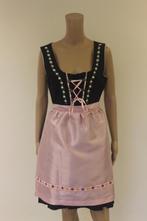 Donkerblauw/roze dirndl in maat 40, Maat 38/40 (M), ., Ophalen of Verzenden, Zo goed als nieuw