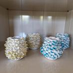 4 nieuwe vaasjes Des Pots, Huis en Inrichting, Overige kleuren, Aardewerk of Porselein, Nieuw, Ophalen of Verzenden