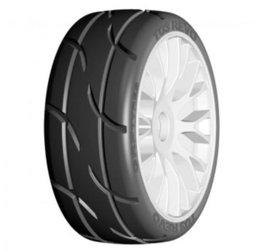 GRP 1:8 GT T03 REVO XM7 MediumHard Mounted on New 20 Spoked, Hobby en Vrije tijd, Modelbouw | Radiografisch | Auto's, Nieuw, Auto onroad