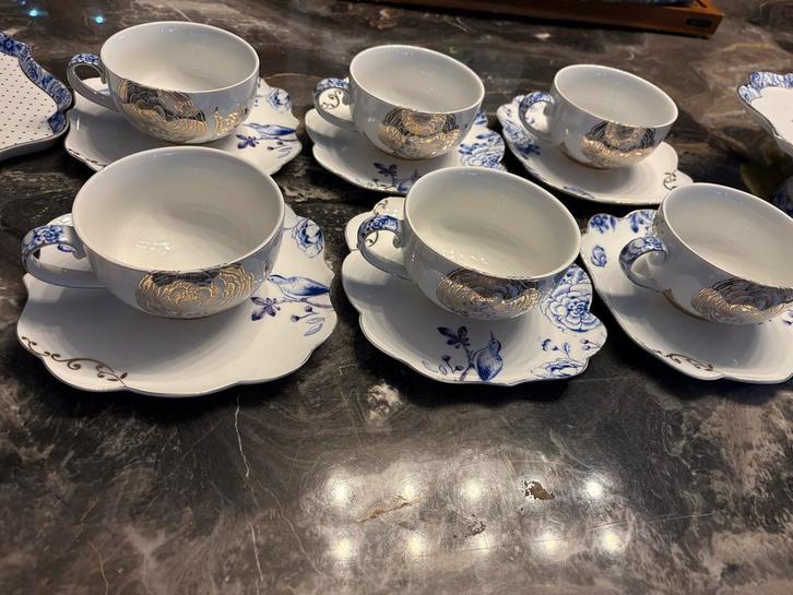 Pip Studio Royal White Servies Set, Huis en Inrichting, Keuken | Servies, Zo goed als nieuw, Compleet servies, Overige stijlen