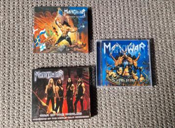 Manowar CD's beschikbaar voor biedingen