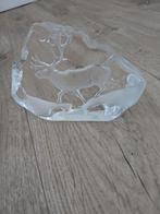 Massief glas met afbeelding, Antiek en Kunst, Antiek | Glas en Kristal, Ophalen