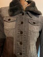 TWIN SET spijkerjas met bont S origineel ZGAN gewatteerd, Kleding | Dames, Jassen | Winter, Twinset, G, G, Ophalen of Verzenden