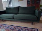 Donkergroen bankstel, Huis en Inrichting, Banken | Bankstellen, Ophalen, Driepersoons, 75 tot 100 cm, Zo goed als nieuw