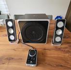 Logitech Z4, 2.1 speakerset, 110-120 volt, Computers en Software, Pc speakers, Ophalen, Gebruikt, Audiokanaal 2.1, Logitech