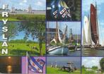 A399 Gelopen ansichtkaart Friesland, Ophalen of Verzenden, 1940 tot 1960, Gelopen, Friesland