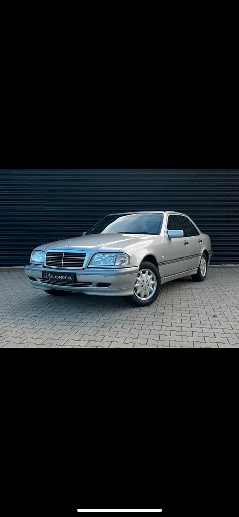 Mercedes-Benz C-Klasse 2.4 C240 Sedan AUT 1997 Grijs, Auto's, Mercedes-Benz, Particulier, C-Klasse, Airconditioning, Centrale vergrendeling