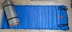 inflatable matras fun camp 180x70x4cm Blauw en Oranje, Ophalen of Verzenden, Zo goed als nieuw, Overige typen