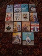 14 boeken van Jamie Oliver in perfecte staat., Boeken, Tapas, Hapjes en Dim Sum, Zo goed als nieuw, Gezond koken, Overige gebieden