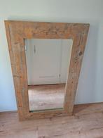 Spiegel steigerhout van 153 bij 93 cm., Huis en Inrichting, Woonaccessoires | Spiegels, Ophalen, Gebruikt, Rechthoekig, Minder dan 100 cm