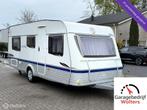 Tec 530 TDF voortent rondzit vastbed L keuken, Caravans en Kamperen, T.E.C., Rondzit, 7 tot 8 meter, Bedrijf