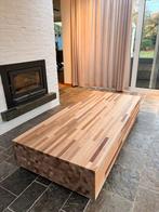 Luxe Linteloo Aulia Salontafel - Houten Design, Ophalen, Gebruikt, Eikenhout, 50 tot 100 cm