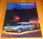 1975 Pontiac Trailer Towing Guide Brochure USA, Gelezen, Ophalen of Verzenden