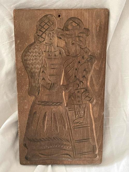Origineel handgestoken speculaasplank, Antiek en Kunst, Antiek | Keukenbenodigdheden, Ophalen of Verzenden