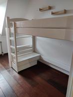 Hoogslaper met bureau, kast en bankje, Ophalen of Verzenden, Gebruikt, Hoogslaper