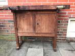 Kleine decoratieve werkbank industrieel brocante, Ophalen